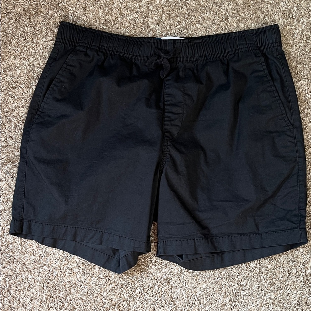 Black Casual Shorts
